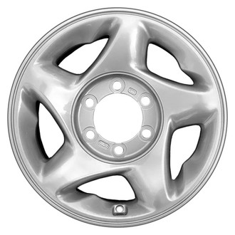 CCI® - 5 Turbine-Spoke Sparkle Silver Acrylic 16x7 Alloy Factory Wheel - Remanufactured