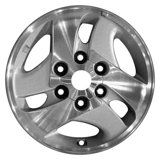 CCI® - 3 V-Spoke Medium Silver Acrylic Textured 16x7 Alloy Factory Wheel - Remanufactured