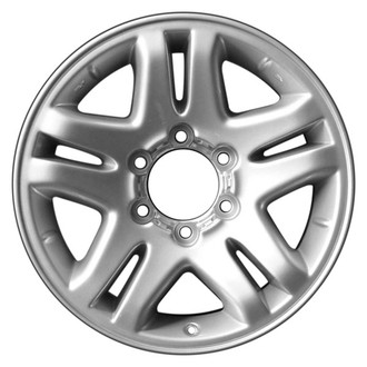CCI® - Double 5-Spoke Light Hyper Silver 17x7.5 Alloy Factory Wheel - Remanufactured