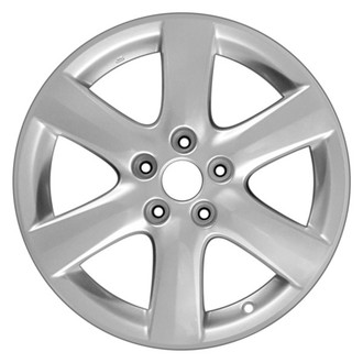 CCI® - 6 I-Spoke Silver 17x7 Alloy Factory Wheel - Remanufactured