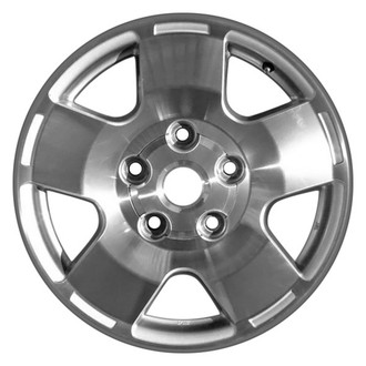 CCI® - 5-Spoke Machined and Silver 18x8 Alloy Factory Wheel - Remanufactured