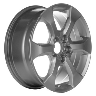 CCI® - 6 I-Spoke Silver 17x7 Alloy Factory Wheel - Replica
