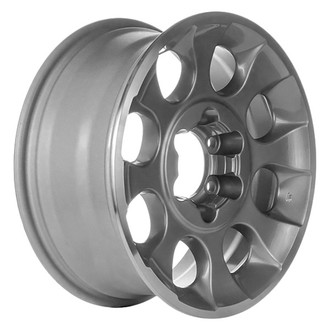CCI® - 8-Hole Machined and Silver 17x7.5 Alloy Factory Wheel - Remanufactured