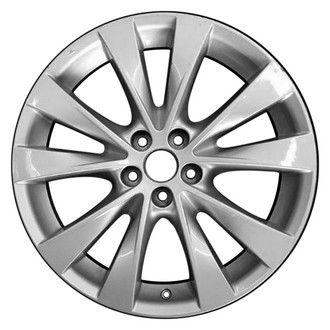 CCI® - 5 V-Spoke Bright Sparkle Silver 19x7.5 Alloy Factory Wheel - Remanufactured