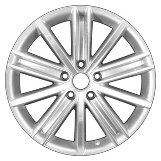 CCI® - 10 Alternating-Spoke Machined with Bright Silvr 18x7 Alloy Factory Wheel - Remanufactured