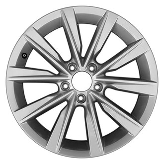 CCI® - 10 Turbine-Spoke Silver Metallic 17x7 Alloy Factory Wheel - Remanufactured