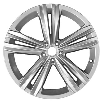 CCI® - Double 5-Spoke Dark Charcoal Metallic Matte Clear 20x8 Alloy Factory Wheel - Remanufactured