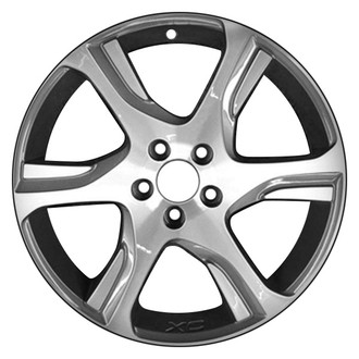 CCI® - 6 Turbine-Spoke Machined and Charcoal 18x7.5 Alloy Factory Wheel - Remanufactured