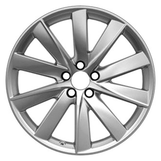 CCI® - 10 Turbine-Spoke Bright Silver Metallic 19x8 Alloy Factory Wheel - Remanufactured
