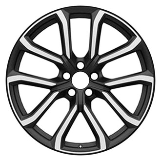 CCI® - 5 V-Spoke Machined and Dark Charcoal Metallic 20x8 Alloy Factory Wheel - Remanufactured