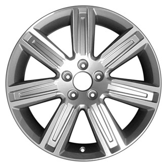 CCI® - 7 I-Spoke Machined and Medium Charcoal Metallic 18x7.5 Alloy Factory Wheel - Remanufactured