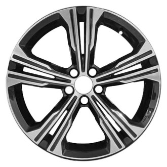 CCI® - Double 5-Spoke Gloss Black with Machined Face 19x7.5 Alloy Factory Wheel - Remanufactured