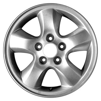 CCI® - 5 Turbine-Spoke Silver 16x6.5 Alloy Factory Wheel - Remanufactured