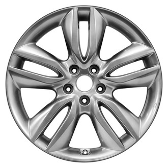 CCI® - Double 5-Spoke Medium Silver with Black Primer 19x7.5 Alloy Factory Wheel - Remanufactured