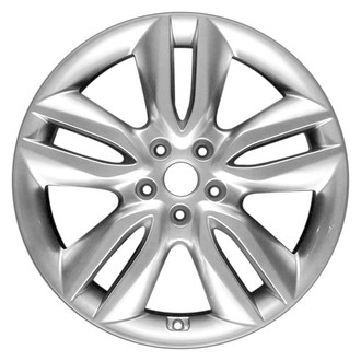 CCI® - Double 5-Spoke Bright Silver 19x7.5 Alloy Factory Wheel - Remanufactured