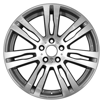 CCI® - 7 Double I-Spoke Machined and Charcoal 20x10 Alloy Factory Wheel - Remanufactured