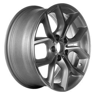 5 Y-Spoke Machined and Bright Silver 18x8 Alloy Factory Wheel - Remanufactured