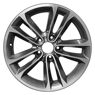 CCI® - Double 5-Spoke Machined and Medium Charcoal 18x8 Alloy Factory Wheel - Remanufactured