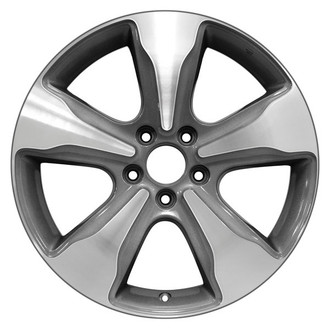 CCI® - 5-Spoke Machined and Medium Charcoal Metallic 18x8 Alloy Factory Wheel - Remanufactured