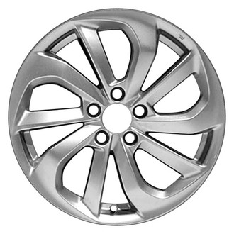CCI® - 10 Spiral-Spoke Bright Silver 18x7.5 Alloy Factory Wheel - Remanufactured
