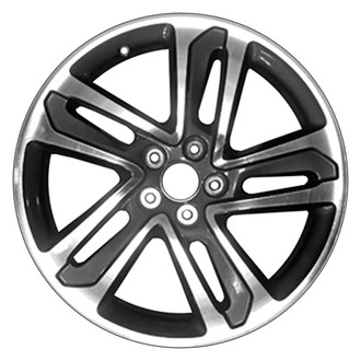 CCI® - 5 Double Spiral-Spoke Machined and Medium Charcoal 20x8 Alloy Factory Wheel - Remanufactured