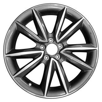 CCI® - 5 V-Spoke Machined and Dark Silver 19x8 Alloy Factory Wheel - Remanufactured