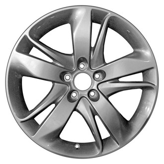 CCI® - 5 Double Turbine-Spoke Medium Charcoal Metallic 19x8 Alloy Factory Wheel - Remanufactured