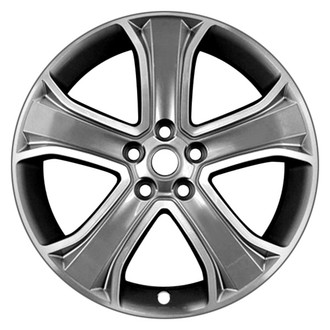 CCI® - 5-Spoke Machined and Medium Charcoal 20x9.5 Alloy Factory Wheel - Remanufactured