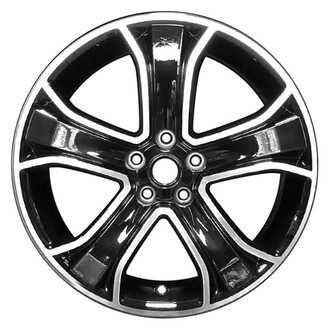 CCI® - 5-Spoke Machined and Black 20x9.5 Alloy Factory Wheel - Remanufactured