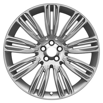CCI® - 9 V-Spoke Machined and Dark Charcoal 22x9 Alloy Factory Wheel - Remanufactured