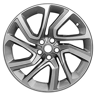 CCI® - 10 Spiral-Spoke Machined and Medium Charcoal 21x9.5 Alloy Factory Wheel - Remanufactured