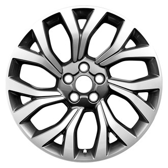 CCI® - 14 Spiral-Spoke Machined Medium Charcoal Metallic 21x9.5 Alloy Factory Wheel - Remanufactured