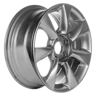 CCI® - 7 Turbine-Spoke Hyper Silver 17x7.5 Alloy Factory Wheel - Remanufactured