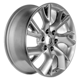 CCI® - 7 Y-Spoke Light Smoked Hyper Silver Full Face 20x8 Alloy Factory Wheel - Remanufactured