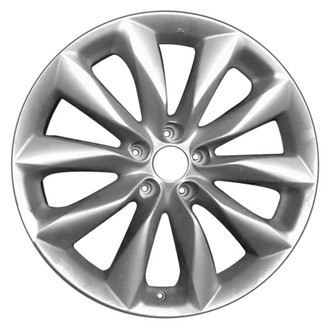 CCI® - 5 V-Spoke Silver 19x7.5 Alloy Factory Wheel - Remanufactured