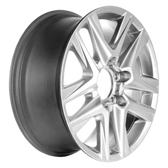 CCI® - Double 5-Spoke Medium Smoked Hyper Silver Full Face 20x8.5 Alloy Factory Wheel - Remanufactured
