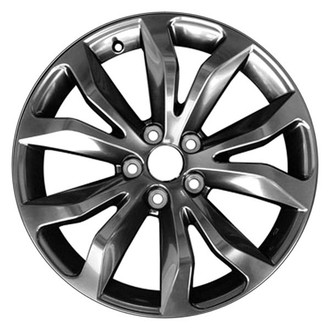 CCI® - 5 V-Spoke Machined and Gloss Black 18x7.5 Alloy Factory Wheel - Remanufactured