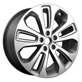 CCI® - 10-Slot Charcoal with Machined Accents 19x7.5 Alloy Factory Wheel - Remanufactured