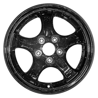 CCI® - 5-Spoke Black 16x6 Alloy Factory Wheel - Remanufactured
