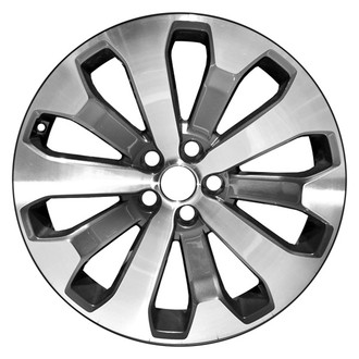CCI® - 20-Spoke Machined and Medium Charcoal Metallic 20x7.5 Alloy Factory Wheel - Remanufactured