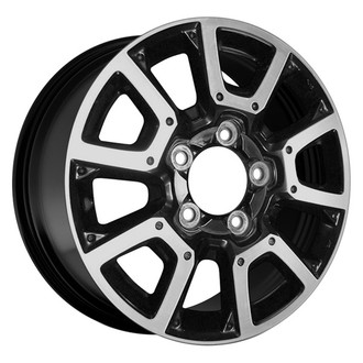 CCI® - 5 V-Spoke Black with Machined Face 18x8 Alloy Factory Wheel - Remanufactured