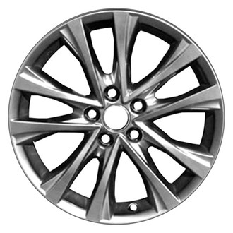 CCI® - 5 V-Spoke Silver 18x7.5 Alloy Factory Wheel - Remanufactured