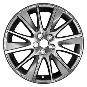 CCI® - 12 Turbine-Spoke Charcoal with Machined Accents 19x7.5 Alloy Factory Wheel - Remanufactured