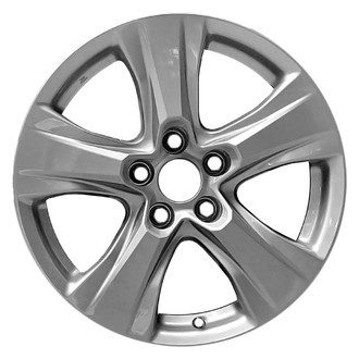 CCI® - 5-Spoke Medium Silver Metallic 17x7 Alloy Factory Wheel - Remanufactured