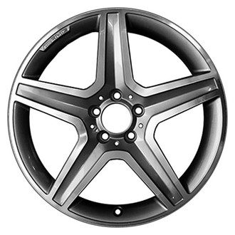 CCI® - 5-Spoke Silver with Machined Face 19x8 Alloy Factory Wheel - Remanufactured