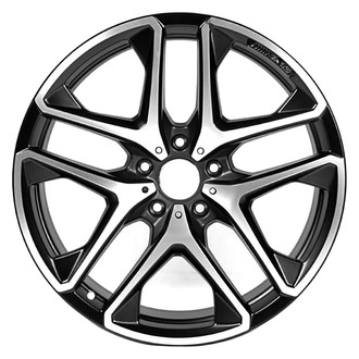 CCI® - Double 5-Spoke Machined Black Matte 21x11 Alloy Factory Wheel - Remanufactured
