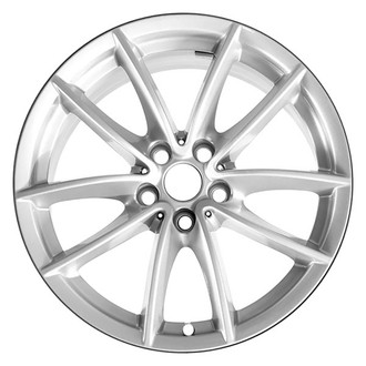 CCI® - 5 V-Spoke Silver 18x7 Alloy Factory Wheel - Remanufactured