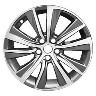 CCI® - 10 I-Spoke Dark Charcoal with Machined Face 18x7 Alloy Factory Wheel - Remanufactured