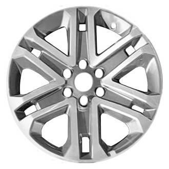 CCI® - 6 Split-Spoke Medium Dark Charcoal with Machined Face 20x8.5 Alloy Factory Wheel - Remanufactured