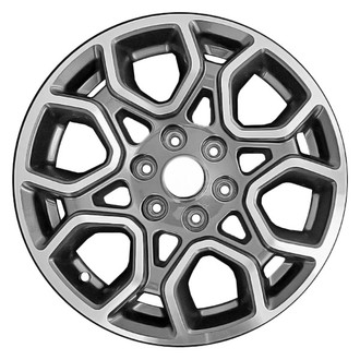 CCI® - 5 Spider-Spoke Dark Charcoal Metallic with Machined Face 18x8.5 Alloy Factory Wheel - Remanufactured